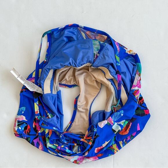 La Blanca Floral One-Piece Swimsuit Plus Size 22W Havana Tropics Tummy Control - Picture 6 of 7